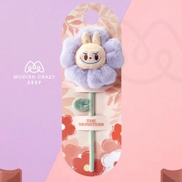 POP LAND • Flower Fairy Series-LABUBU Plush Bouquet (Purple)