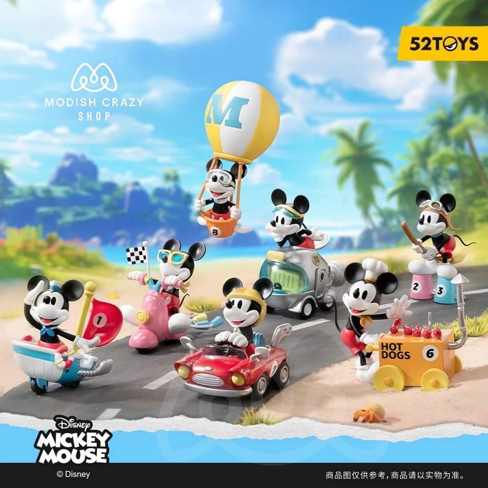 52TOYS • Mickey Mouse Setting Off Series (Set)