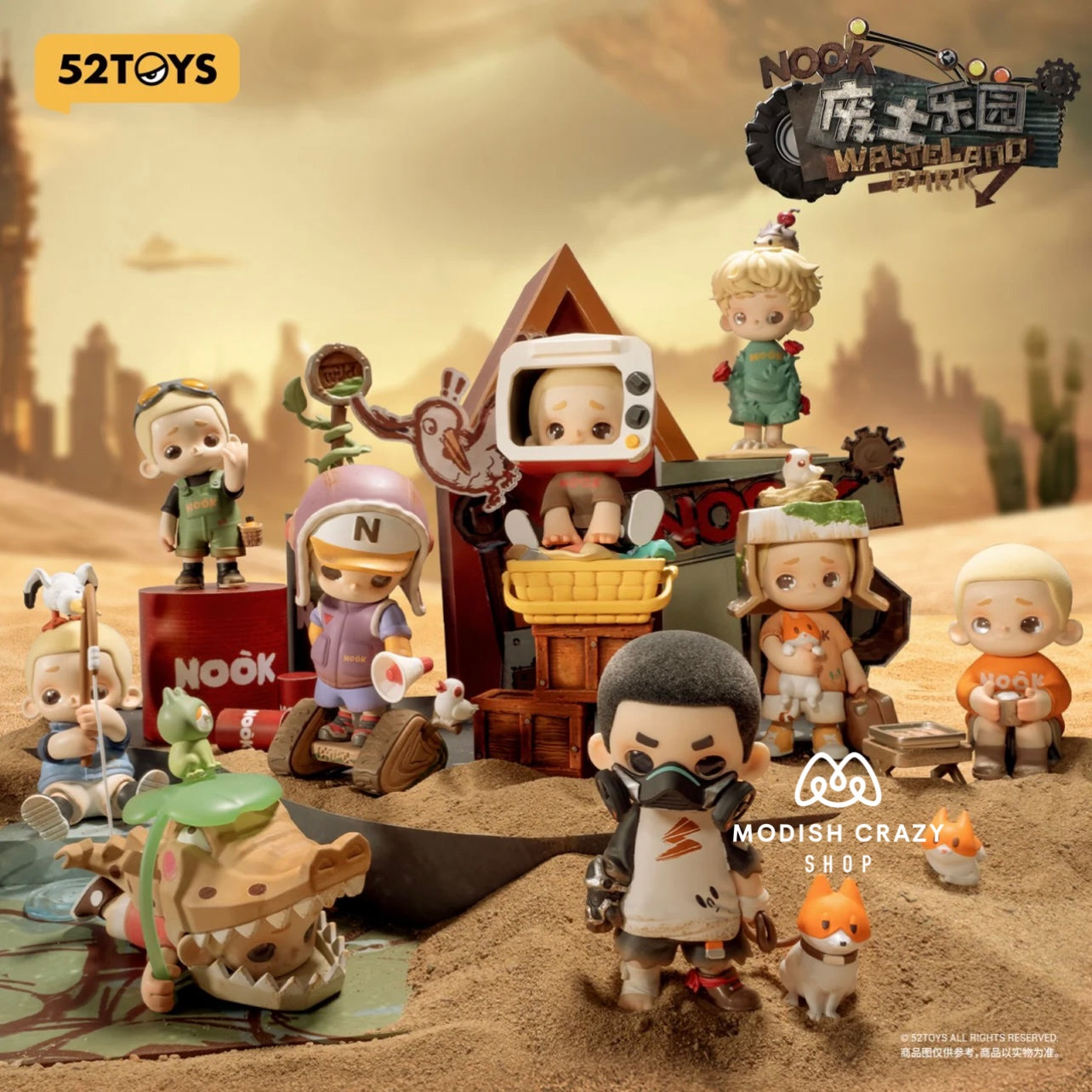 52TOYS • Nook-Wasteland Park Series (Set)