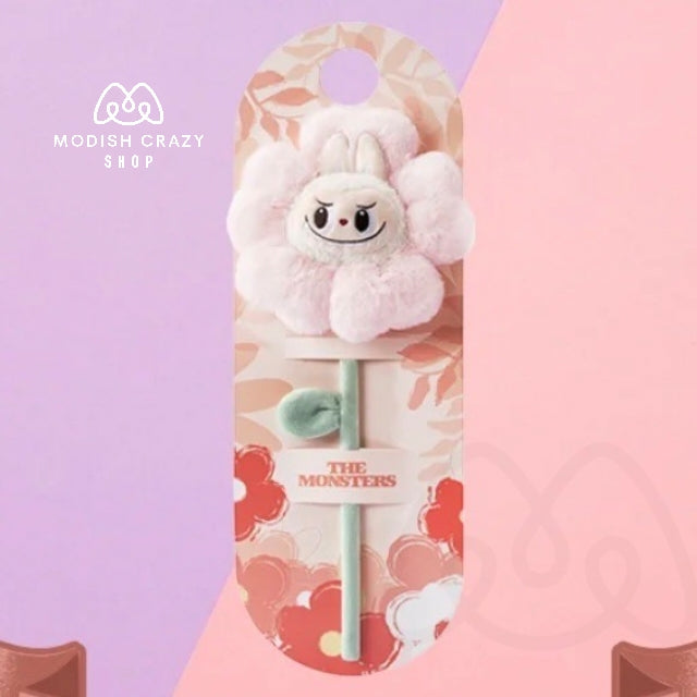 POP LAND • Flower Fairy Series-LABUBU Plush Bouquet (Pink)