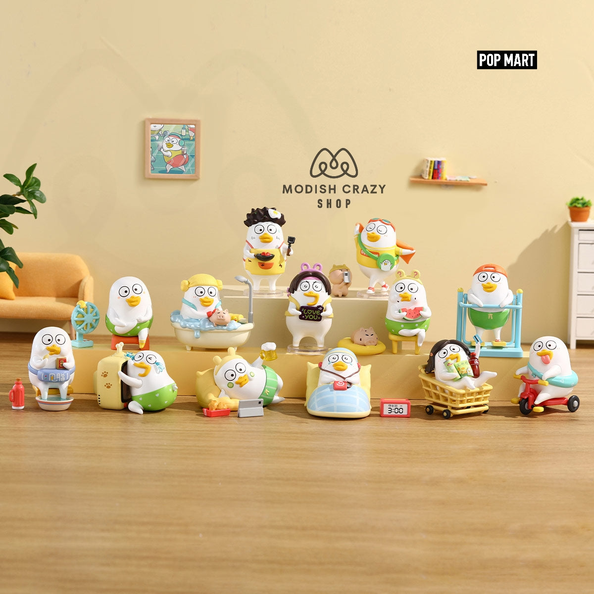 POP MART • Duckyo's Leisure Life Series-Figures (Set)