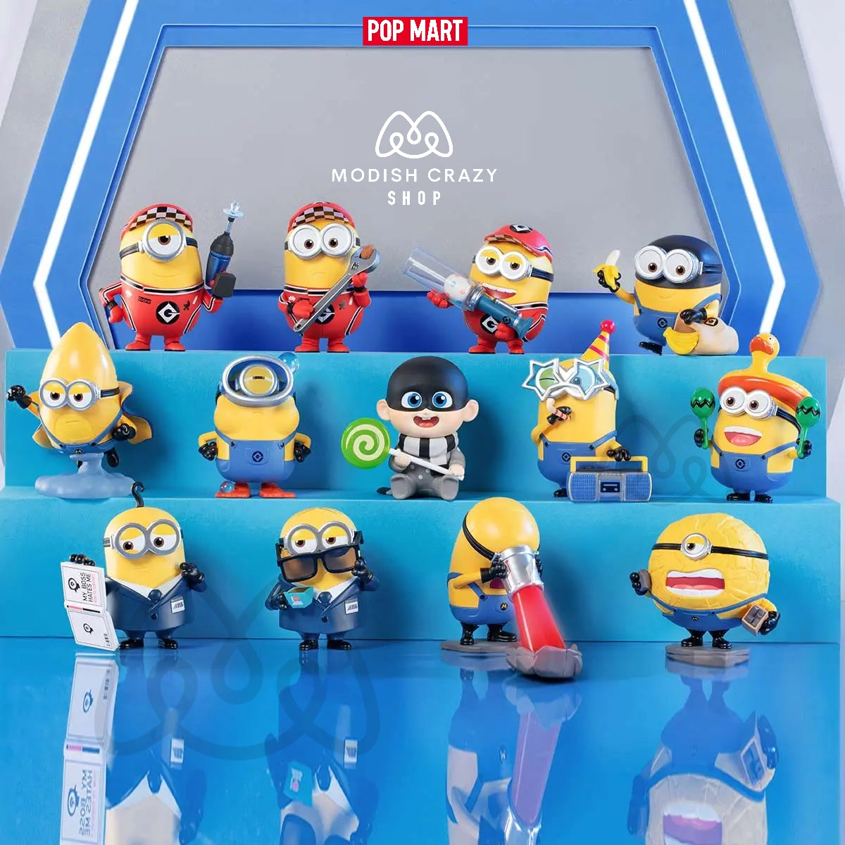POP MART • MINIONS Universal Despicable Me 4 Series-Figures (Set)