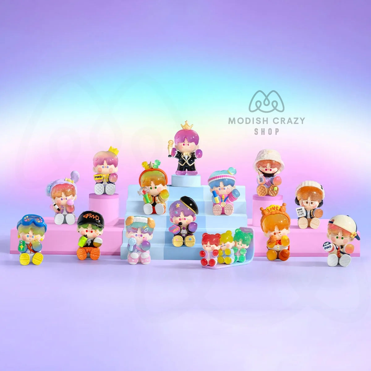 POP MART • PINO JELLY Star Project Series-Figures (Set)