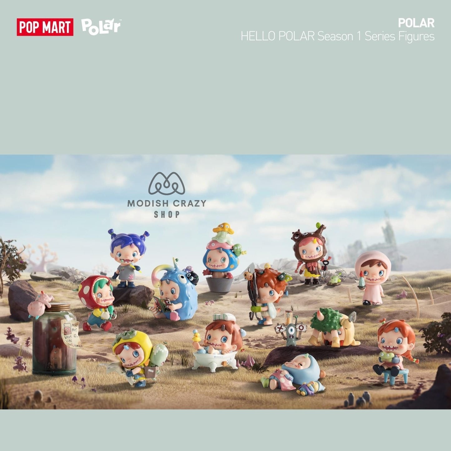 POP MART • POLAR - HELLO POLAR Season 1 Series-Figures (Set)