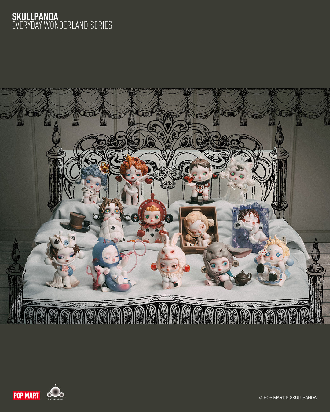 POP MART • SKULLPANDA Everyday Wonderland Series (Set)