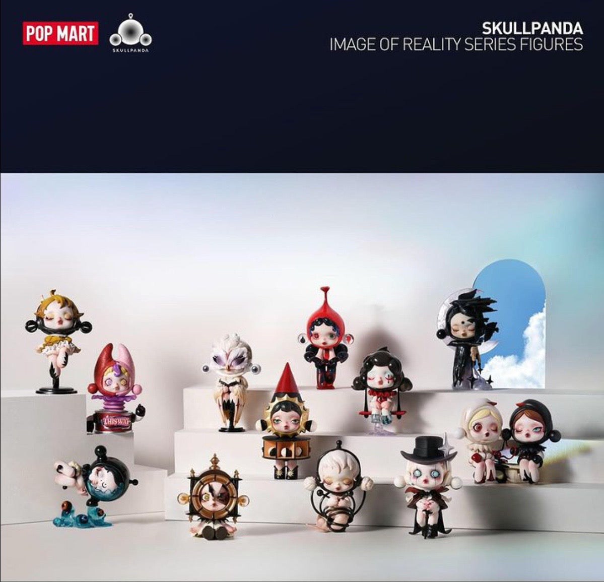 POP MART • SKULLPANDA Image Of Reality Series-Figures (Set)