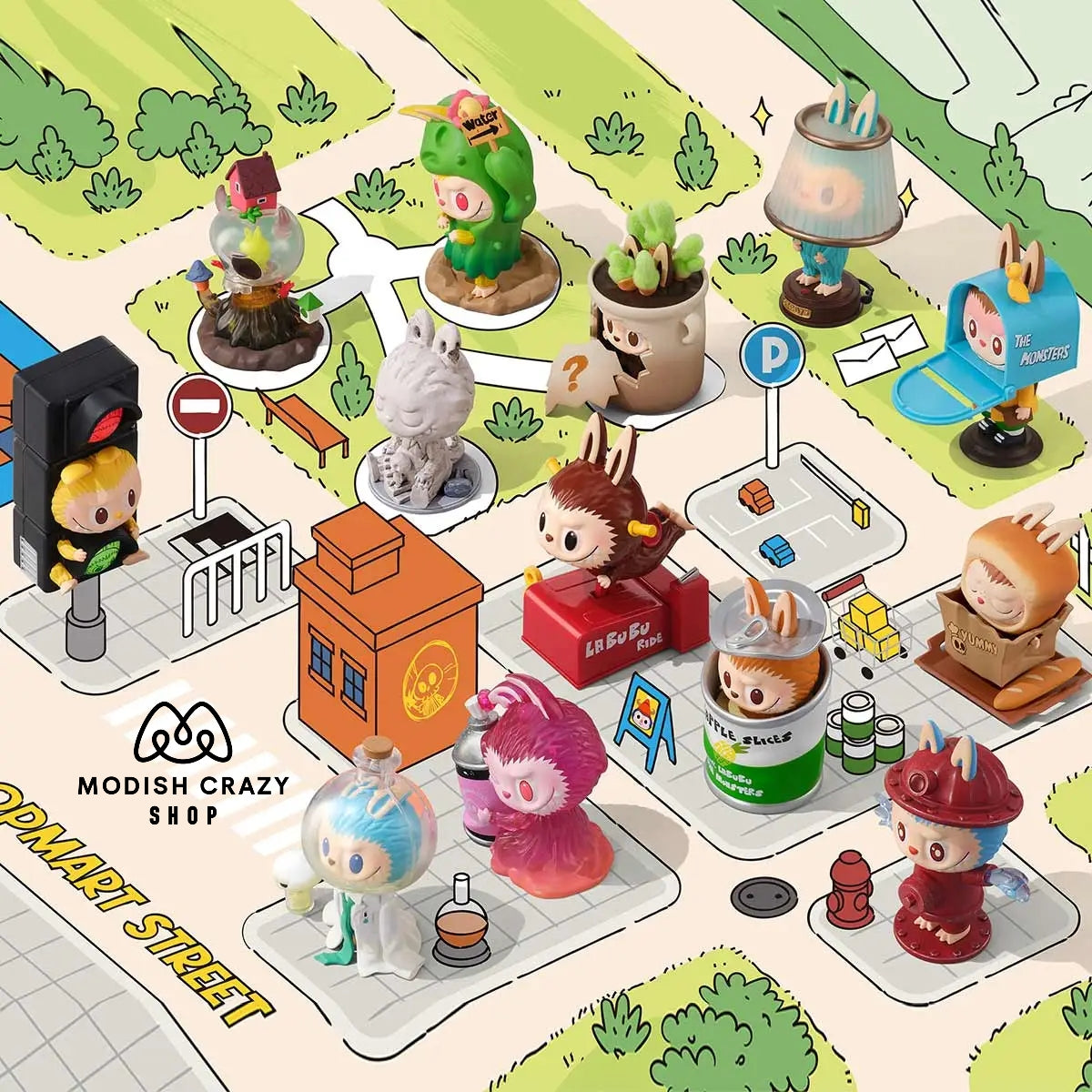 POP MART • THE MONSTERS Almost Hidden Series-Figures (Set)
