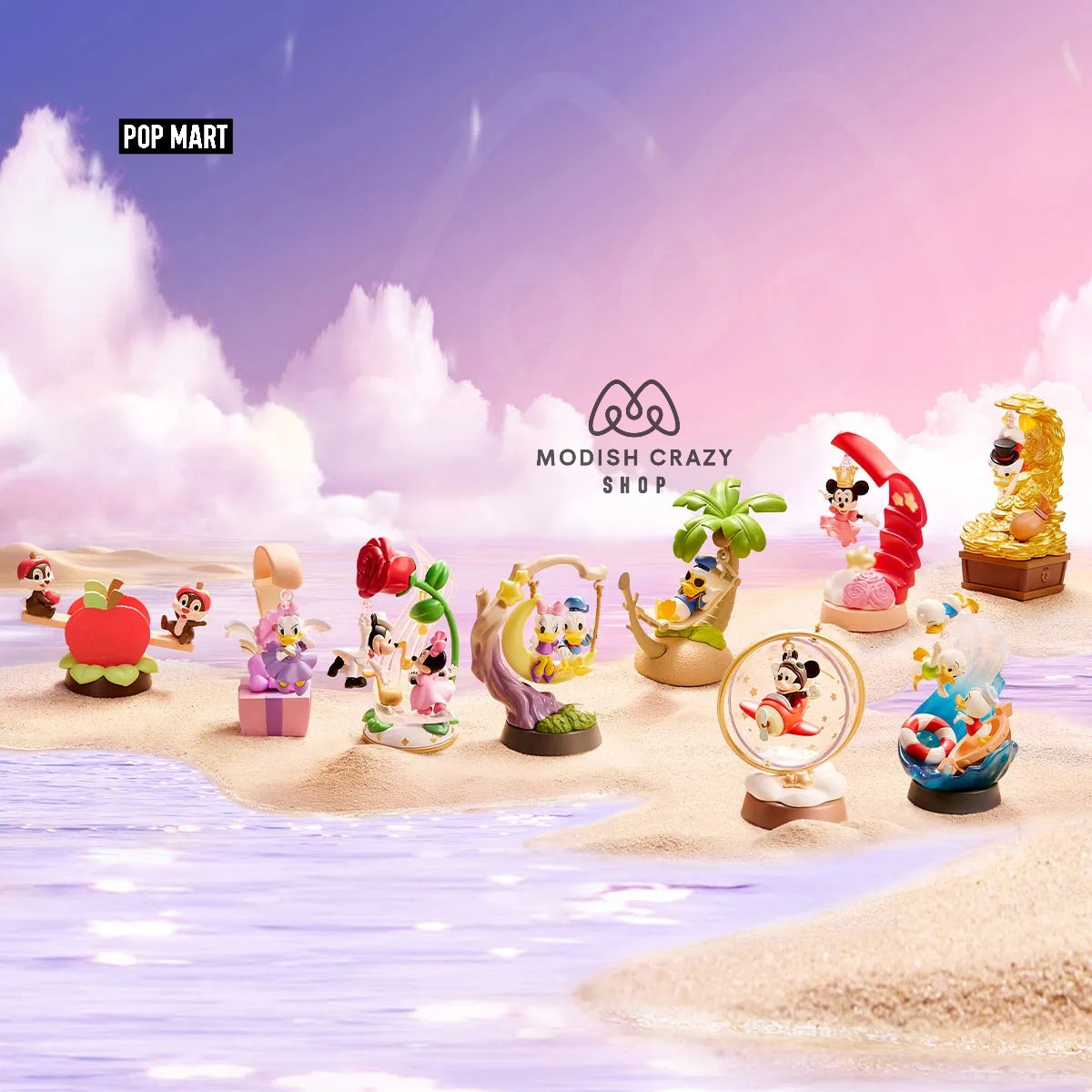 POP MART • The Wonderful Dreams of Mickey and His Friends Series Scene Sets (Set)