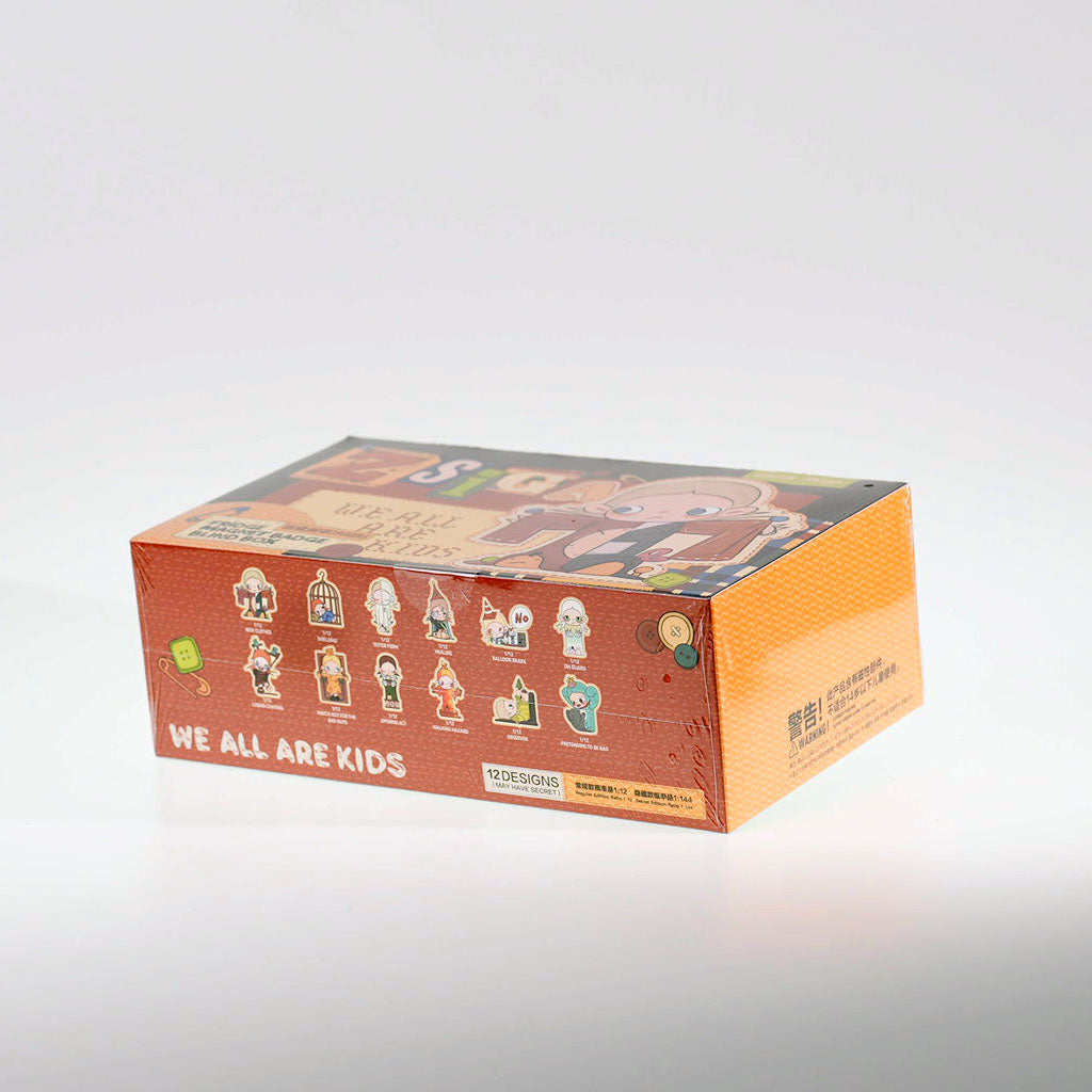 POP MART • Zsiga We All Are Kids Series-Fridge Magnet Badge Blind Box (Set)