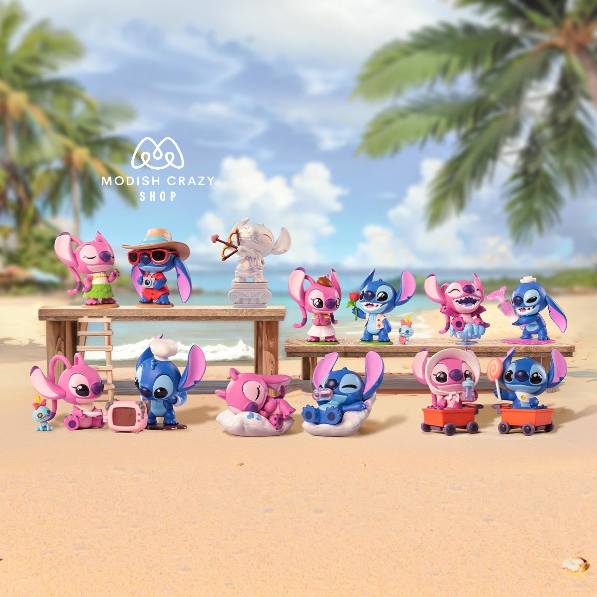 Pop Mart • Disney Stitch on a Date Series (Set)