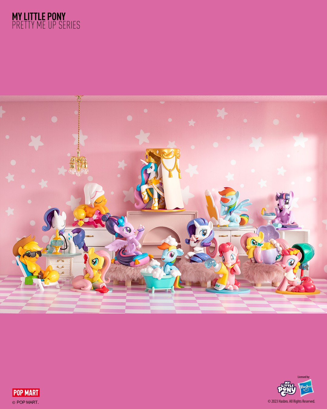 Pop Mart • My Little Pony Pretty Me Up Series (1 Set)