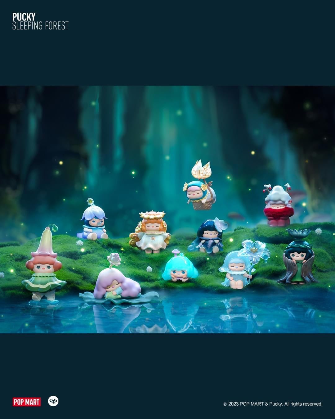 Pop Mart • PUCKY Sleeping Forest Series (Set)