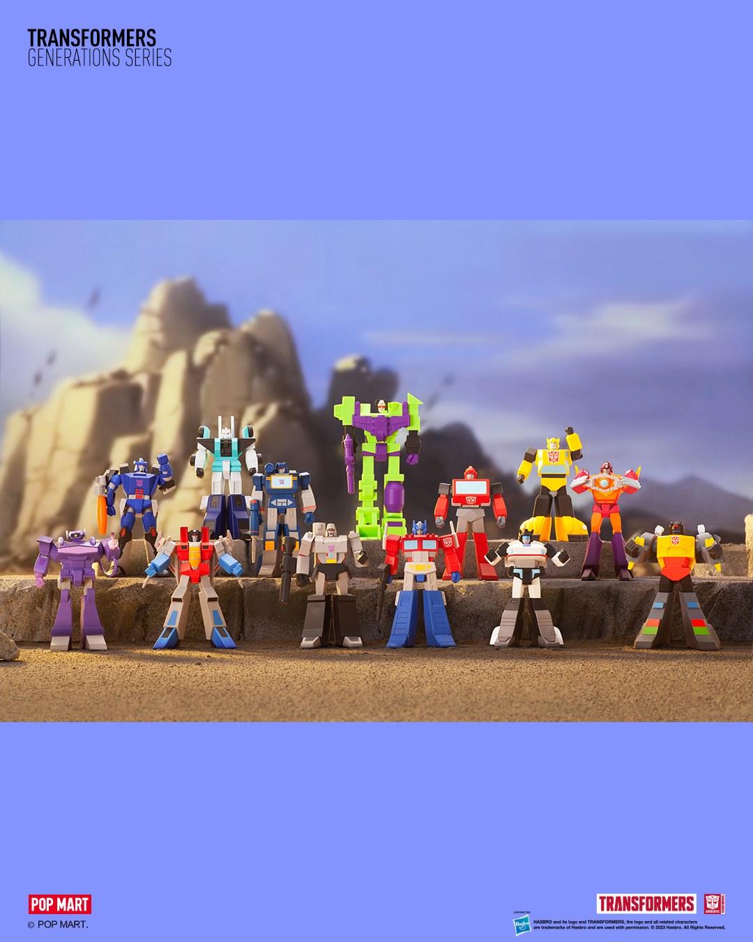 POP MART • TRANSFORMERS Generation Series (Set)