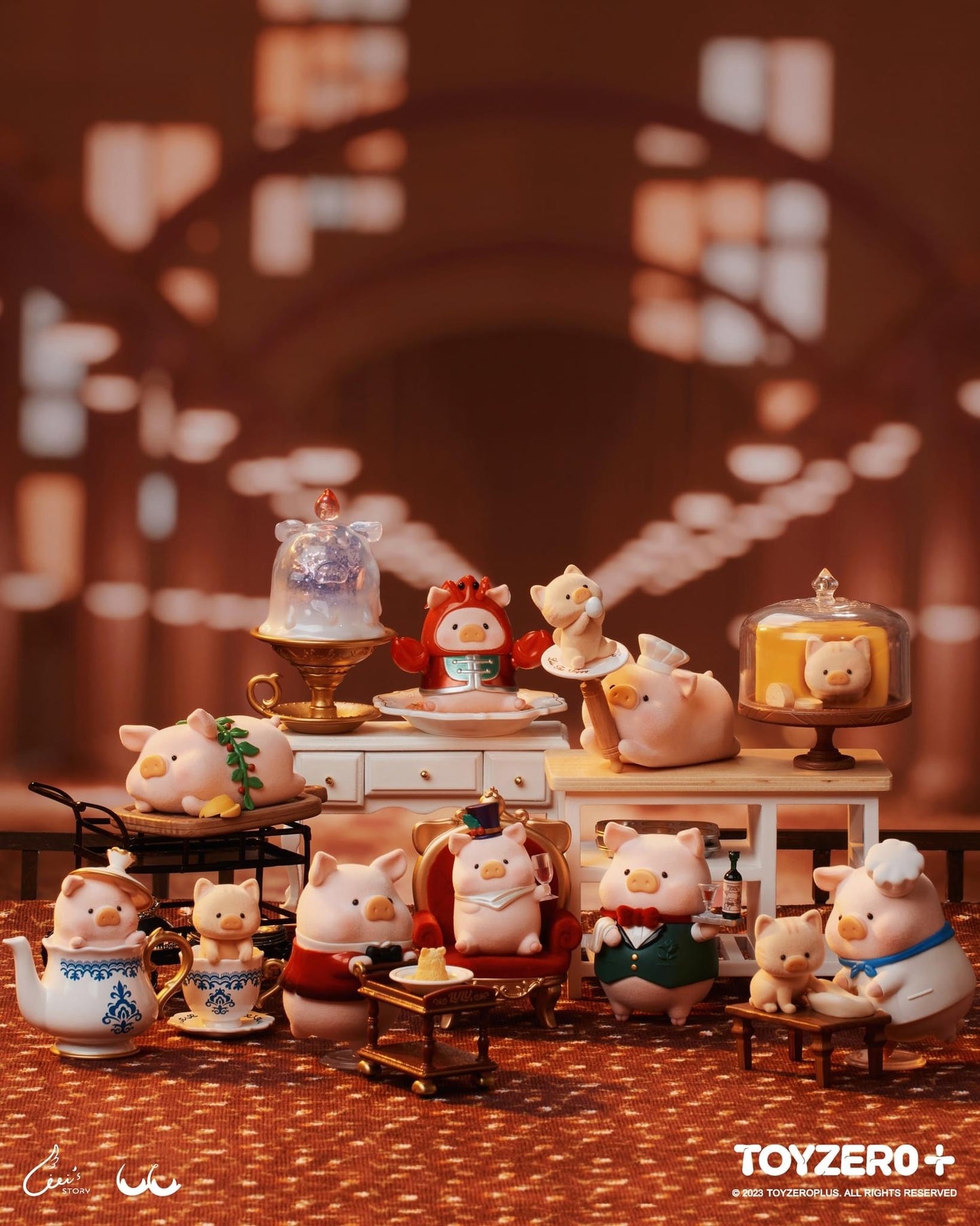 TOYZERO+ • LuLu The Piggy - Pigchelin Restaurant Series (Set)