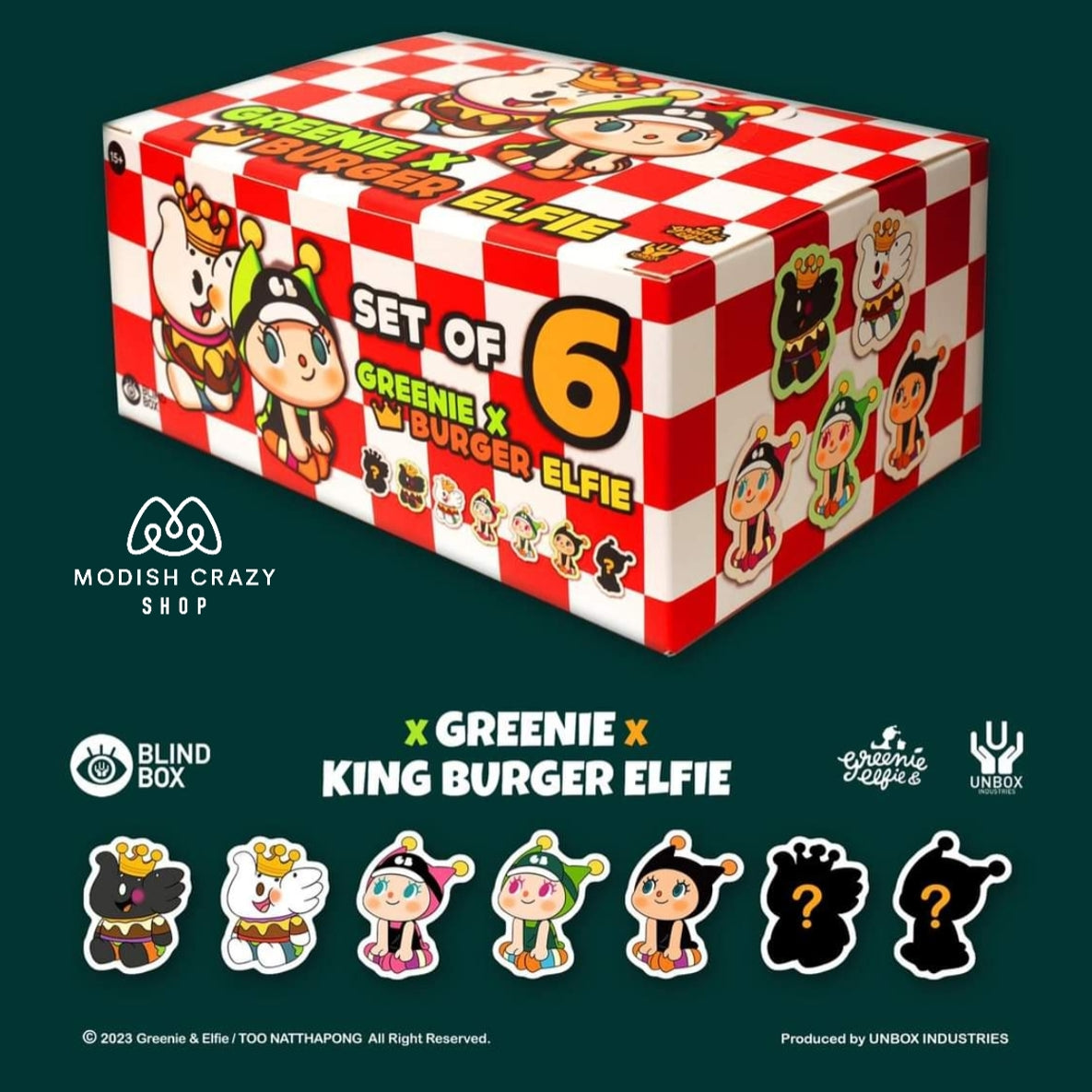 UNBOX • Greenie & Burger Elfie (Set)