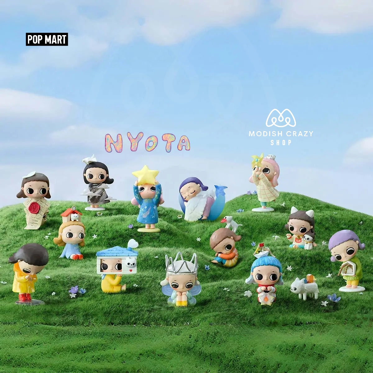 POP MART • NYOTA Growing up by Your Way Series-Figures (Set)
